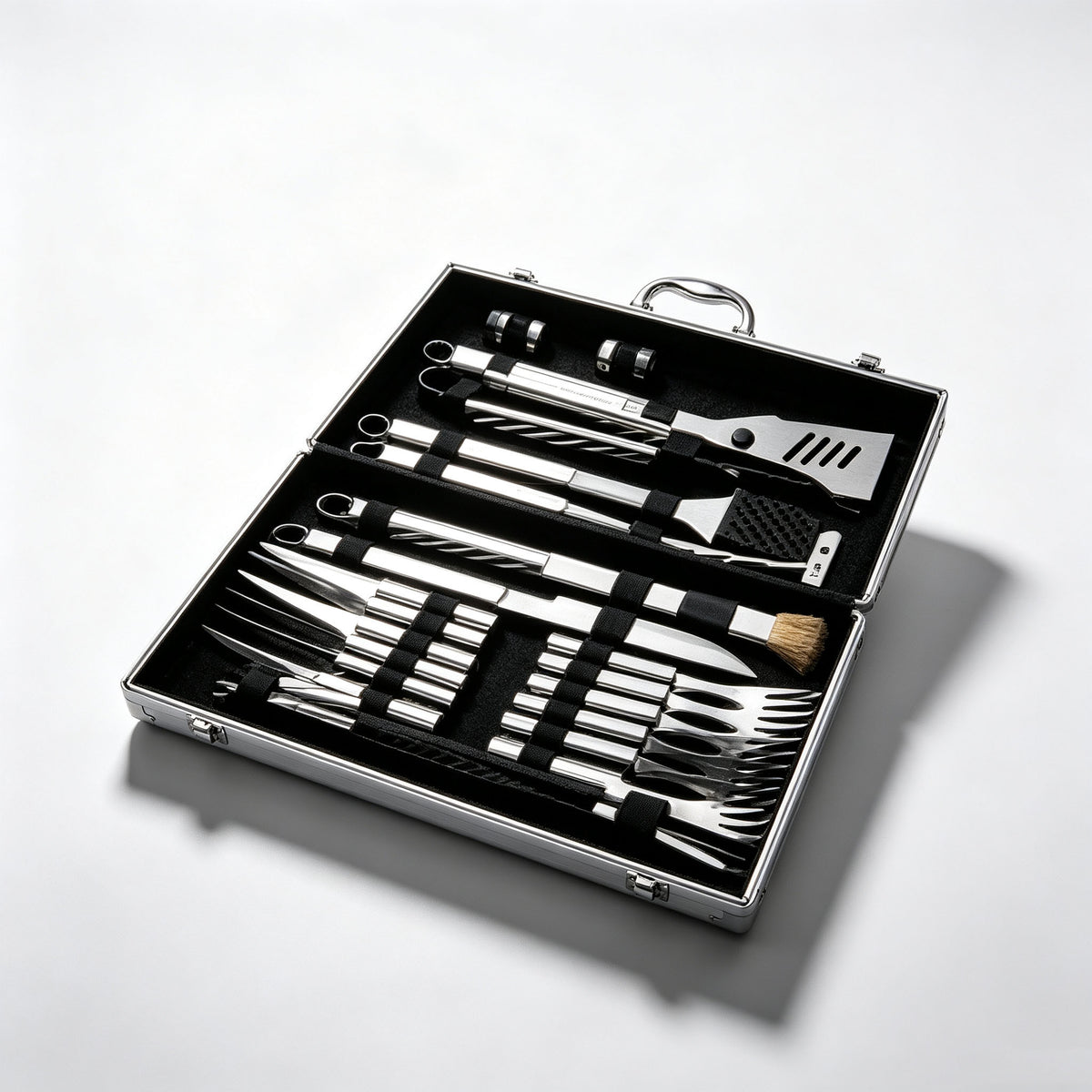 24-Piece BBQ Tool Set