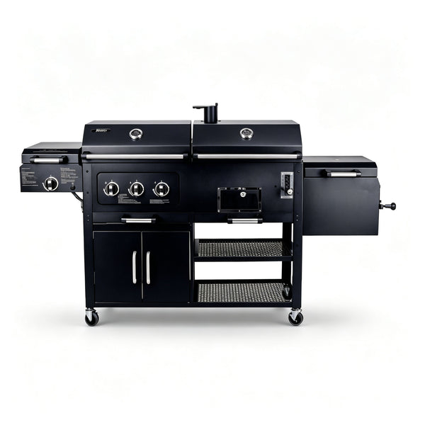 9500 Charcoal and Gas BBQ Combo Grill