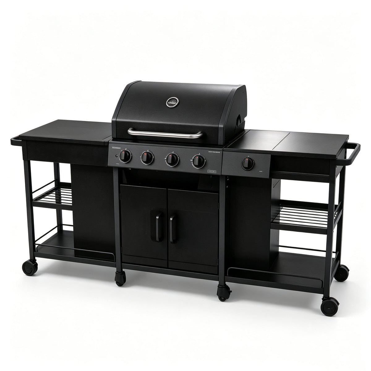 KS17084 4 Burner Gas BBQ Kitchen