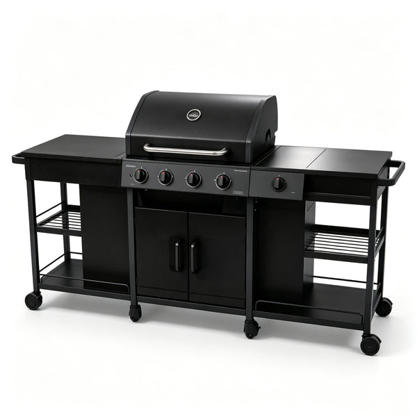 KS17084 4 Burner Gas BBQ Kitchen
