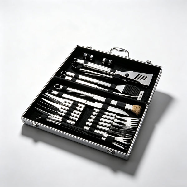 24-Piece BBQ Tool Set